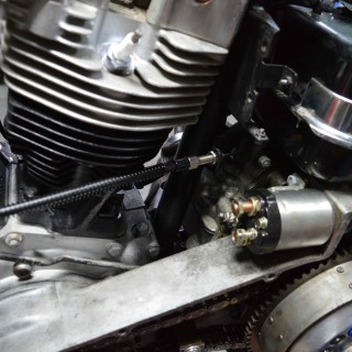Barnett Kupplungszug schwarz Clutch Cabel für Harley Davidson 4 Gang 1965-1984
