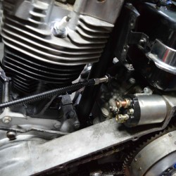 Barnett Kupplungszug schwarz Clutch Cabel für Harley Davidson 4 Gang 1965-1984