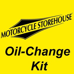 Ölwechsel Kit f. Harley M8 ab 2017 Motoröl 20w50 5 Liter Ölfilter schwarz O-Ring