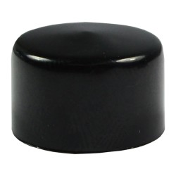 Aufsteckbare Kappen für 9/16 Schrauben Schwarz für Harley Durchmesser 14,5 mm