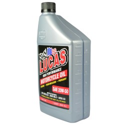 Lucas 20W50 Motoröl 946ml 1 Quart mineral Öl für Harley 1984-22 XL FLH FXS
