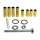 DK Custom Rocker Lockers Kit für Harley Twin Cam Softail Dyna Touring Aftermarket