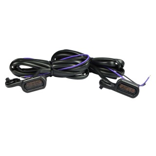 Led Lenker Stripe Blinker Smoke für Harley Davidson Xl Sportster 04-21