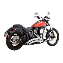VANCE & HINES Auspuff Big Radius für Harley Davidson verchromt