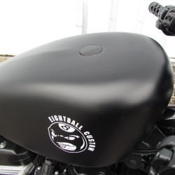Pop Up Tankdeckel / Einschweißdeckel aus Edelstahl f. Harley und Custombike Tank