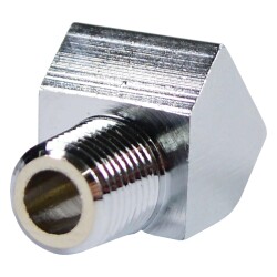Öldruck Manometer Fitting 1/8 Zoll NPT Chrom für Harley Davidson 38-99 Big Twin