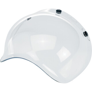 BILTWELL Bubble Visier klar für Harley Davidson und Motorrad Helme