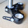 Blinkerhalter Stoßdämpfer Harley Gabel für Kellermann LED Blinker 8mm schwarz