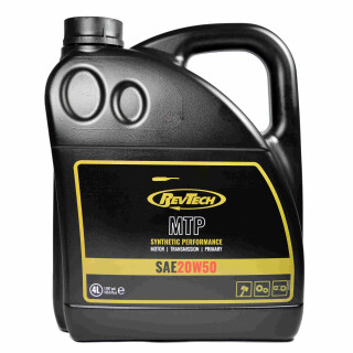 REV TECH 20W50 MTP Synthetik Motoröl für Harley Davidson 4 L ersetzt 62600015