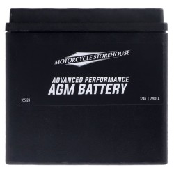 MCS AGM Batterie 12V 14AH 220 CCA  für Harley V-Rod 02-06 Buell 03-10