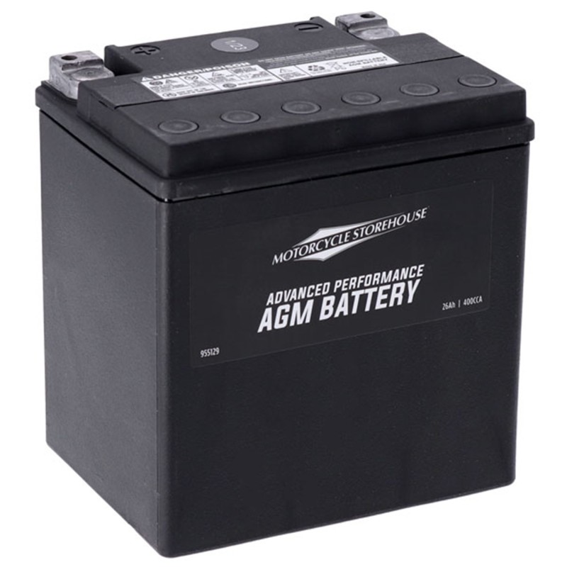 MCS AGM Batterie 12V 30AH 400 CCA für Harley Touring 97-23 FLT 09-23 ,  262,90 €