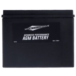 MCS AGM Batterie 12V 20 AH 340 CCA  für Harley Touring 80-96 FLT ers OEM 66010-82C