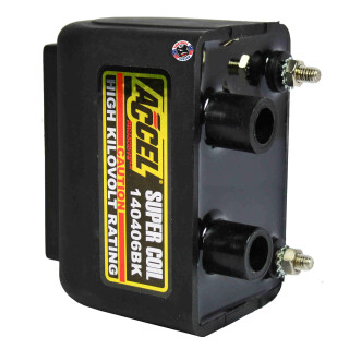 ACCEL Zündspule 140406BK Dual Fire 4,75 Ohm für Harley 65-79 ers. 31609-65