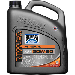 BEL RAY 20W50 Mineral Motoröl V-Twin für...