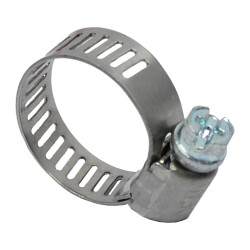 JAGG Schlauchschellen Edelstahl Hose Clamp für Harley Benzin Ölleitungen 12-16mm