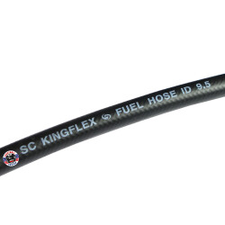 0,3m Restware Ölleitung Benzinschlauch Neoprene Oil Line Hose für Harley 3/8  9,5mm