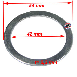 JAMES Back Up Washer Unterlegscheibe Simmering für Harley Gabel ersetzt 45865-84