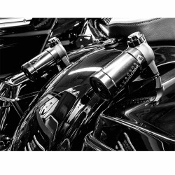 Progressive Suspension Halterung Ausgleichsbehälter für Harley 09-23 FLH 990 970