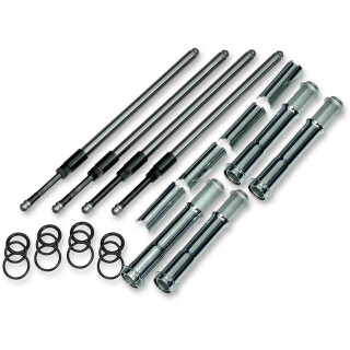 S&S Pushrod Quickee Stößelstangen u. Cover Set chrom f. Harley Milwaukee Eight