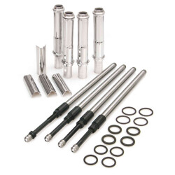S&S Pushrod Quickee Stößelstangen u. Cover Set chrom f. Harley Milwaukee Eight