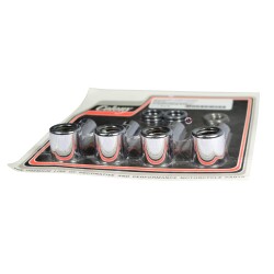 Stösselstangen Cover kit chrom für Harley Twin...
