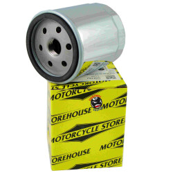 KCINT Chrome Oil Filter For Harley Twin Cam - Replaces OE #63798-99 (70-FIL-TC-63798-99)