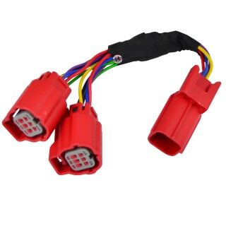 OBD2 Y Spliter Diagnose Stecker Euro 5 rot für Harley Davidson OBD ers. 69203495