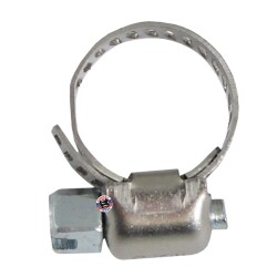 Schlauchschellen Tank Edelstahl Hose Clamp für Harley Benzin Ölleitung 14-18mm