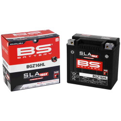 BS Battery BGZ16HL SLA-Max für Harley Davidson Sportster Pan America V-Rod AGM