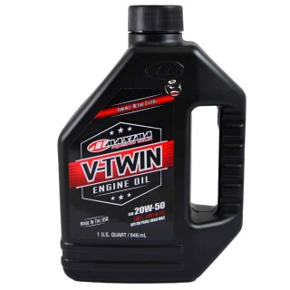 Maxima Racing Synthetik Motor Öl 20W50 für Harley Davidson API ers. 62600015