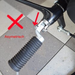 B-Ware Harley Davidson vorverlegt Fußrastenanlage...
