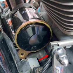 MCS Ölfilter-Schlüssel passend an 76mm / 14 Flats Ölfilter für Harley-Davidson