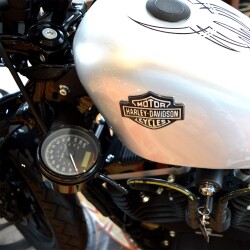 EIGHTBALL CUSTOM® seitlicher Tachohalter für Harley Davidson Sportster