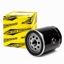 Ölfilter schwarz 5 Micron für Harley-Davidson...
