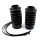 Faltenbälge Fork Boots schwarz 39 mm Gabel für Harley Sportster Dyna FXR