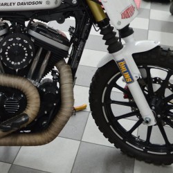 Faltenbälge für Harley 39 mm Gabel Sportster Nightster Iron Forty Eight 48 72