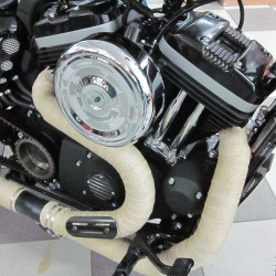 Luftfilterdeckel Abdeckung chrom für Harley Davidson...