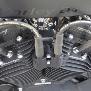 Zündspule schwarz für Harley Davidson Sportster 2007-2019 Ersetzt OEM 31656-07 