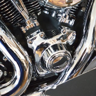 Schrauben Abdeckungen Cover für Harley Sportster 2004 bis 2019 chrom 77. tlg.